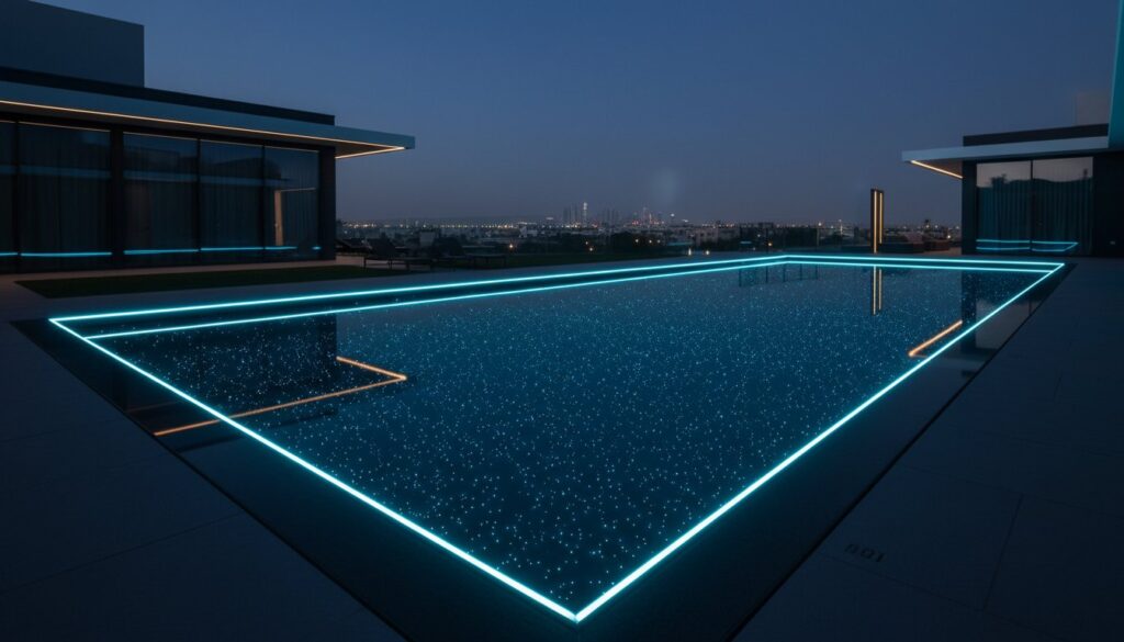 Luxury Infinity Pool Lighting Ideas for Abu Dhabi Estates (2026 Guide)