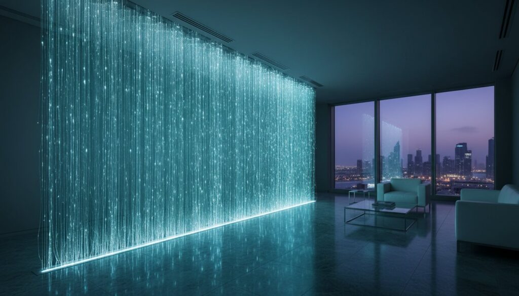 Fibre Optic Curtain Price in Abu Dhabi: 2026 Cost & Specification Guide