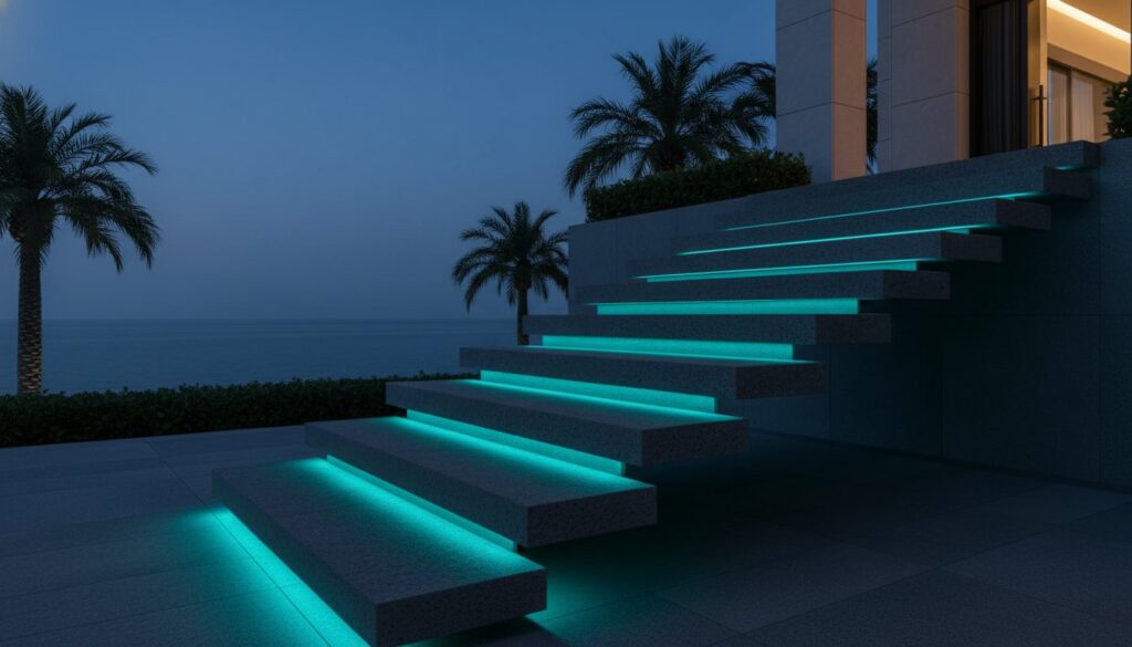 Luxury Outdoor Step Lighting: The Definitive Guide to Fibre Optics in Muscat