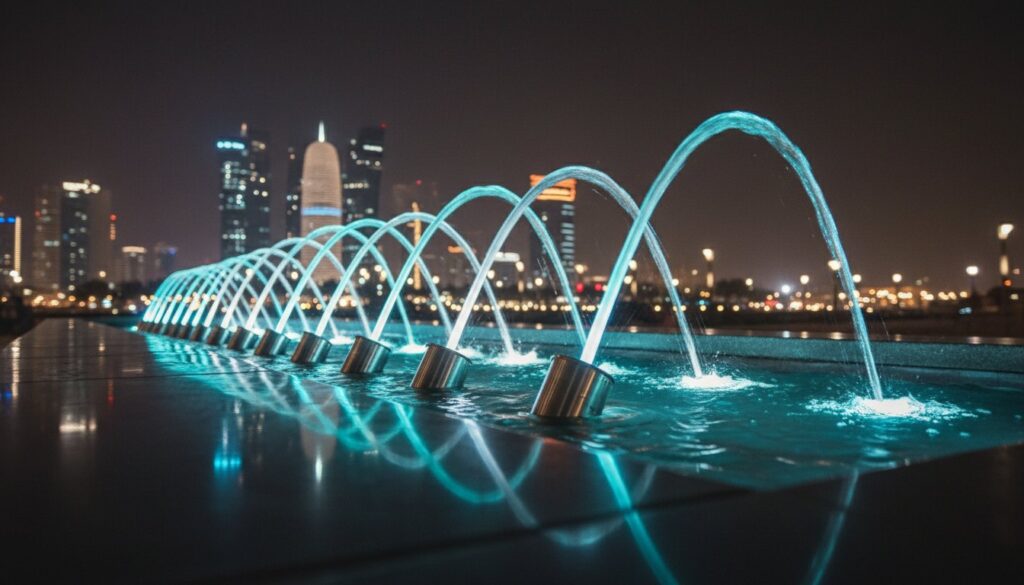 Underwater LED Lights for Fountains in Doha: The 2026 Professional Guide