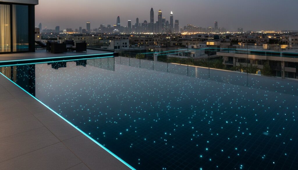 Benefits of Plastic Optical Fibre for Pools: The 2026 Dubai Luxury Guide